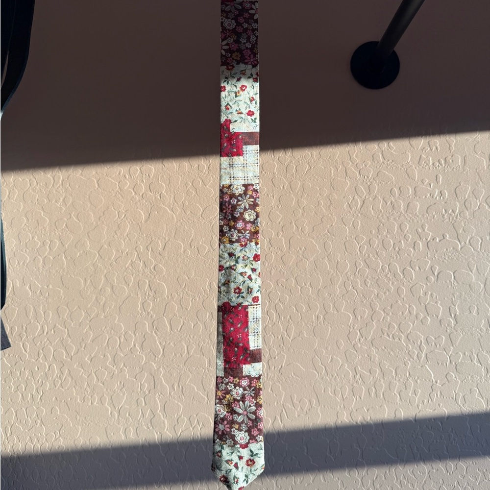 Floral Patchwork Tie